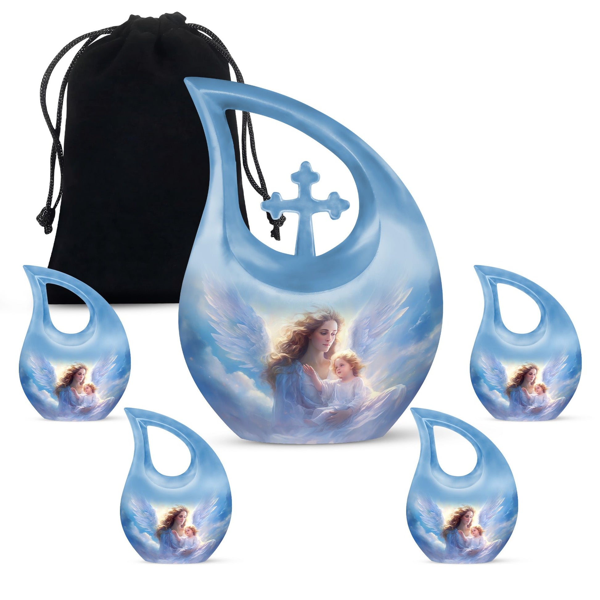 Angel Urns For Ashes - Small Urn For Ashes For Women