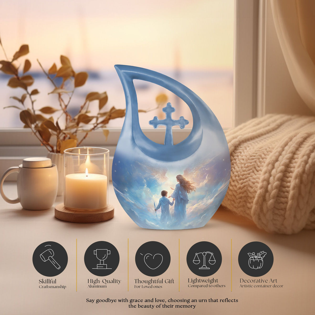 Angel Urns For Ashes - Keepsake Urns For Women