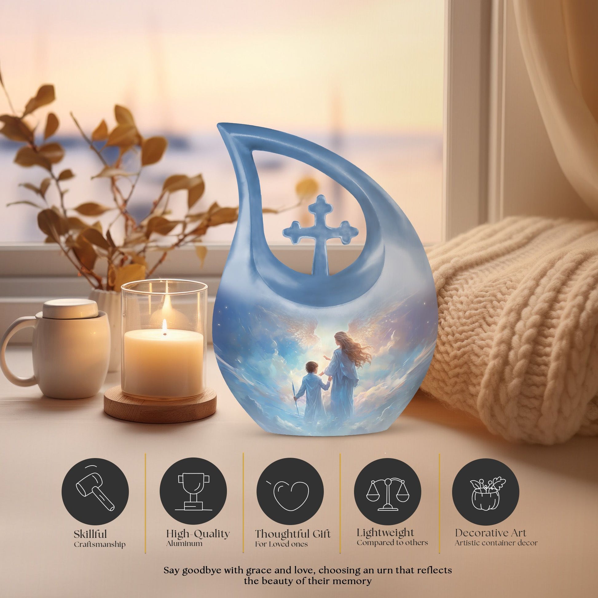 Angel Urns For Ashes - Keepsake Urns For Women