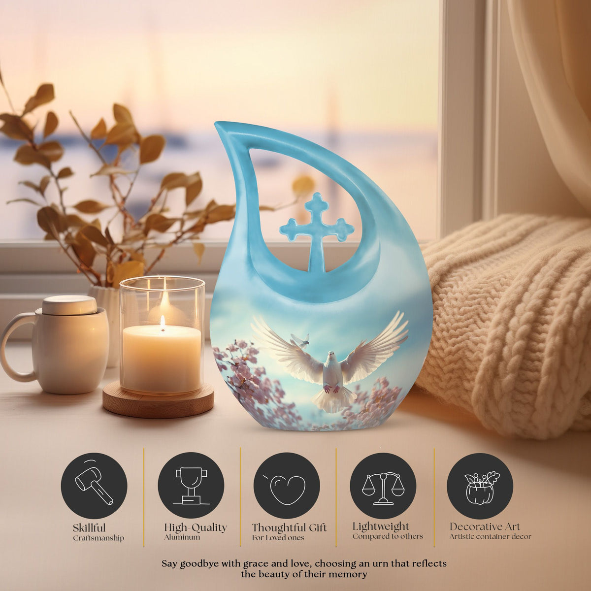 Bird Urns For Ashes - Mini Urn For Ashes For Women