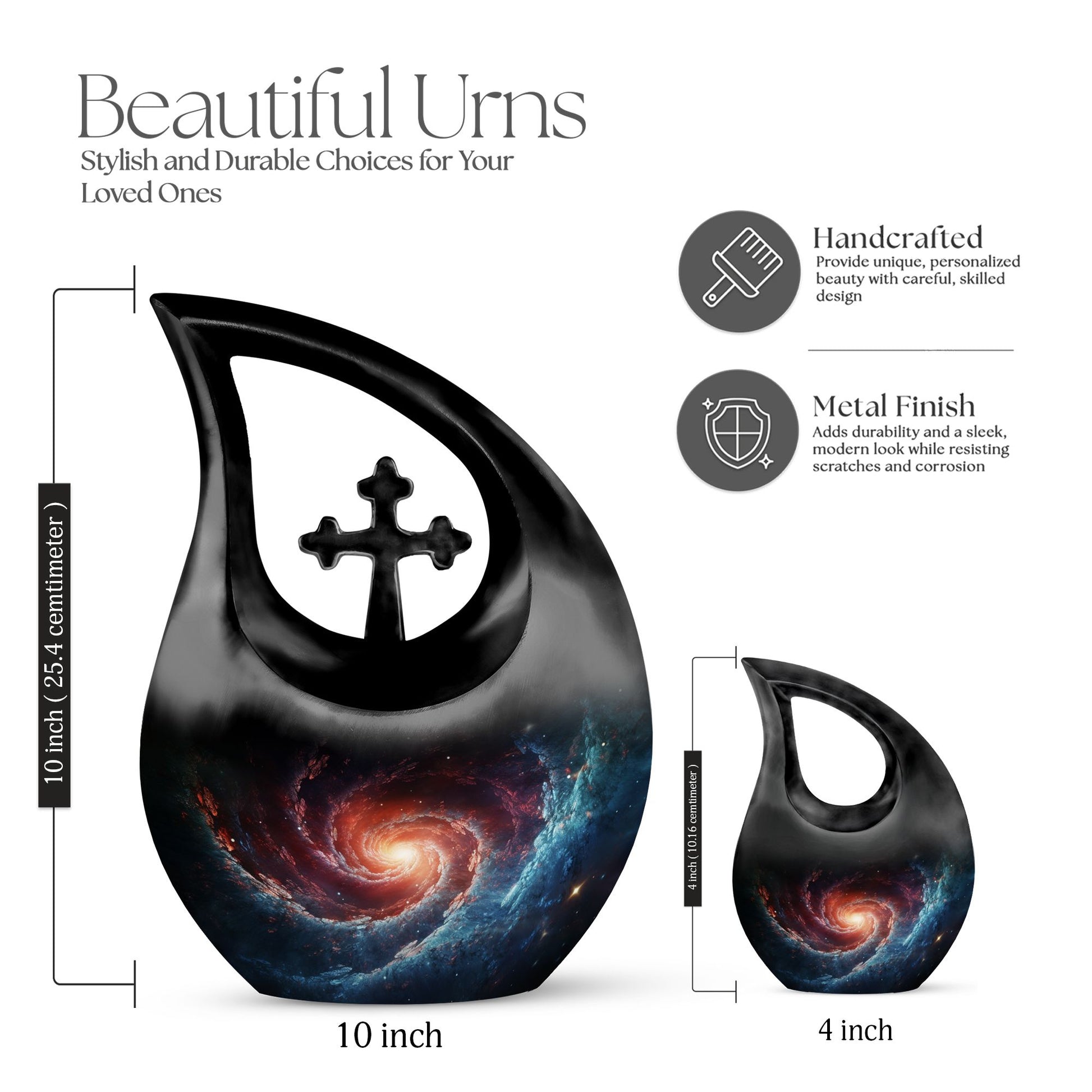 Milkyway Galaxy Urns For Ashes - Keepsakes For Women
