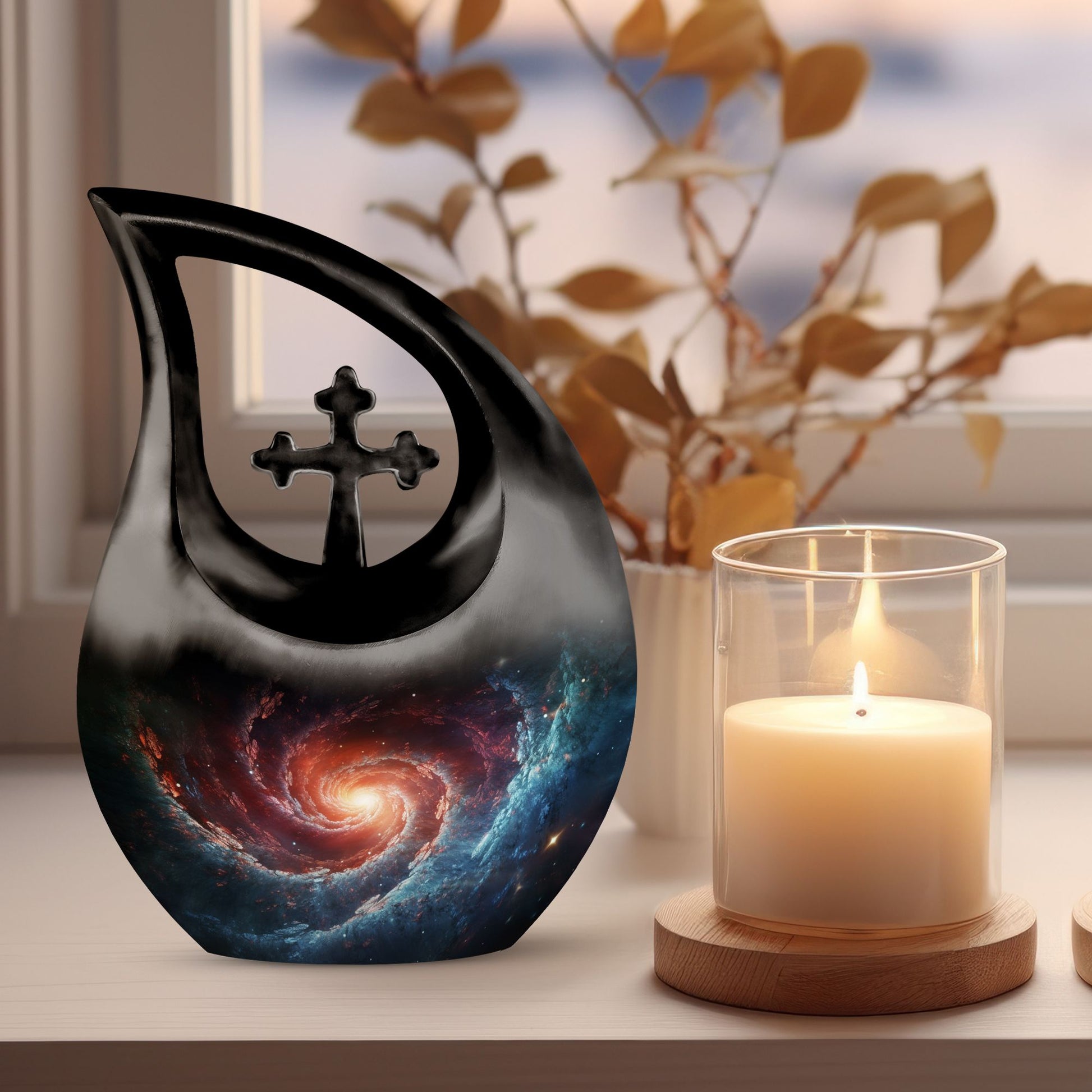 Milkyway Galaxy Urns For Ashes - Keepsakes For Women