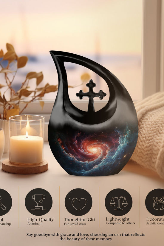 Milkyway Galaxy Urns For Ashes - Keepsakes For Women