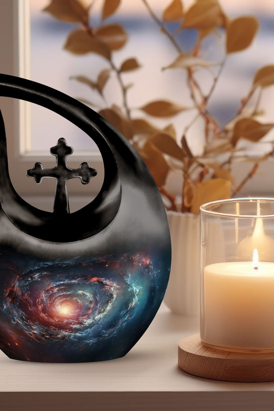 Milkyway Galaxy Urns For Ashes - Cremation Keepsakes For Men