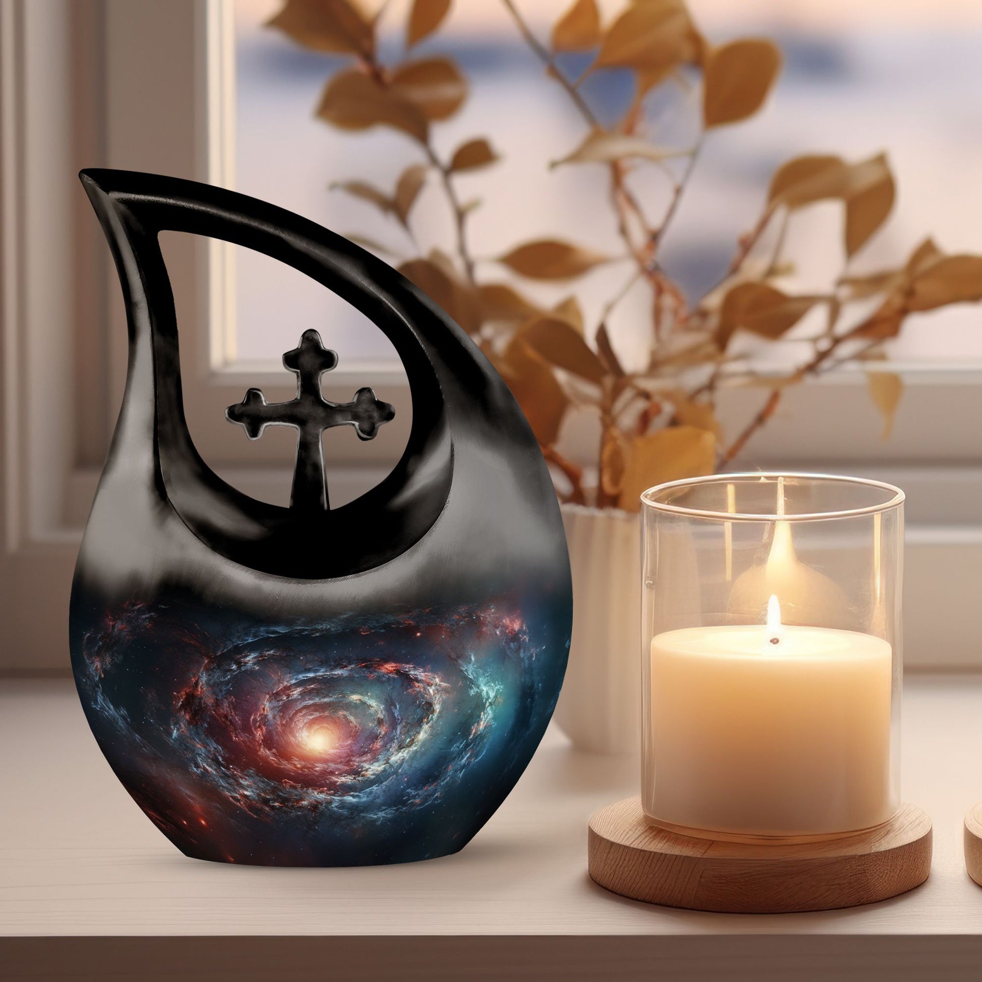 Milkyway Galaxy Urns For Ashes - Cremation Keepsakes For Men