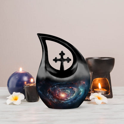 Milkyway Galaxy Urns For Ashes - Cremation Keepsakes For Men