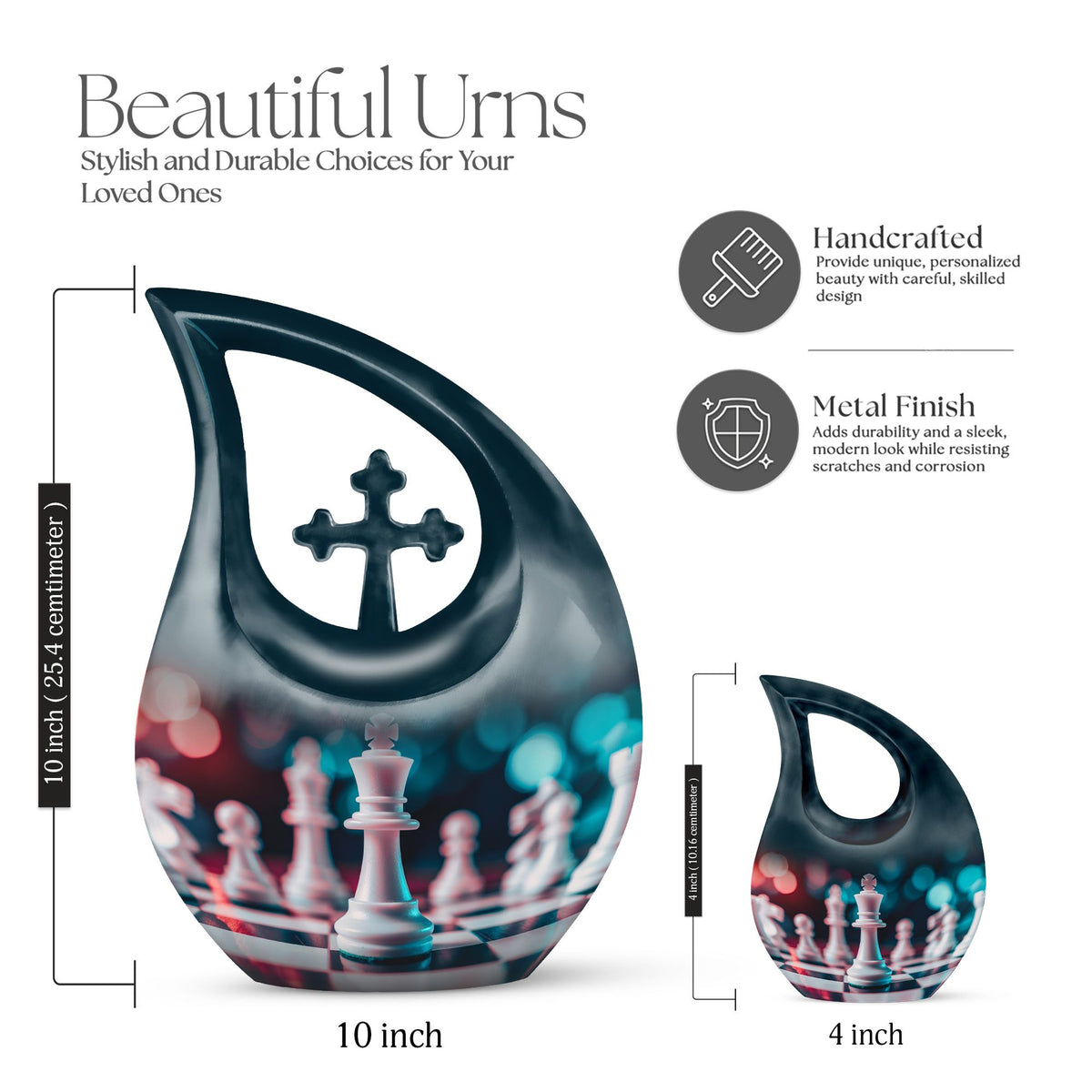 Chess Urns For Ashes - Beautiful Urns Women