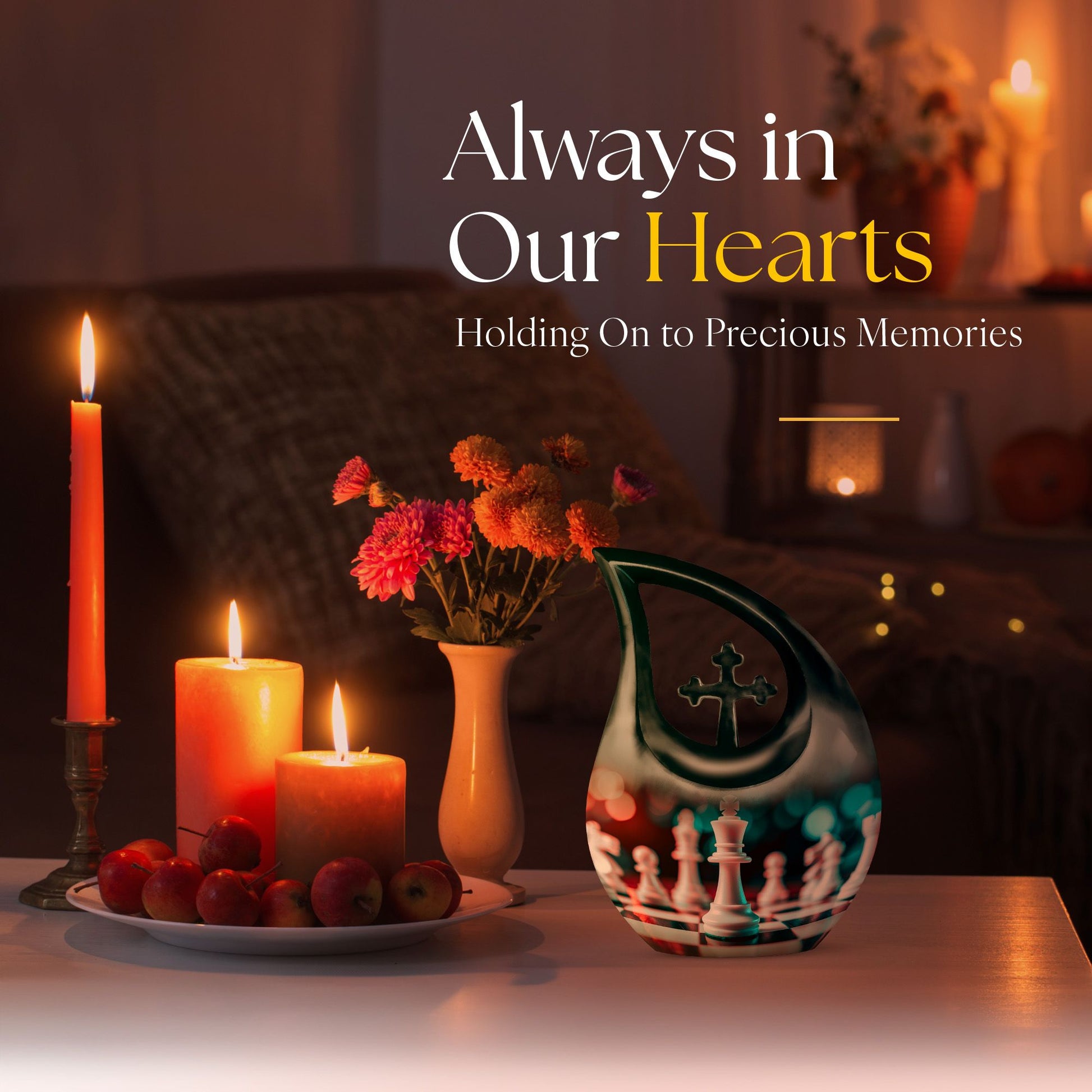 Chess Urns For Ashes - Beautiful Urns Women