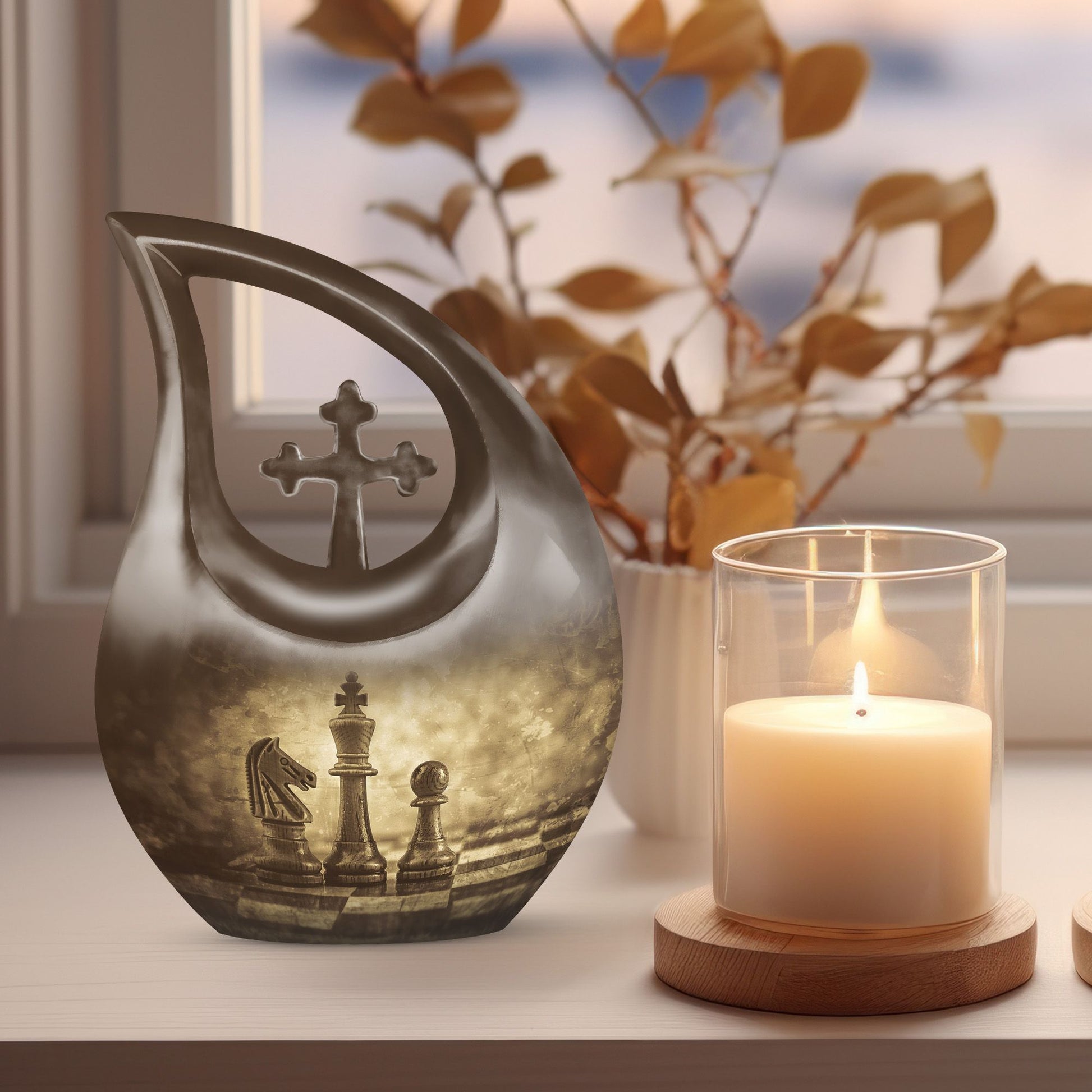 Chess Urns For Ashes - Adult Urns Women