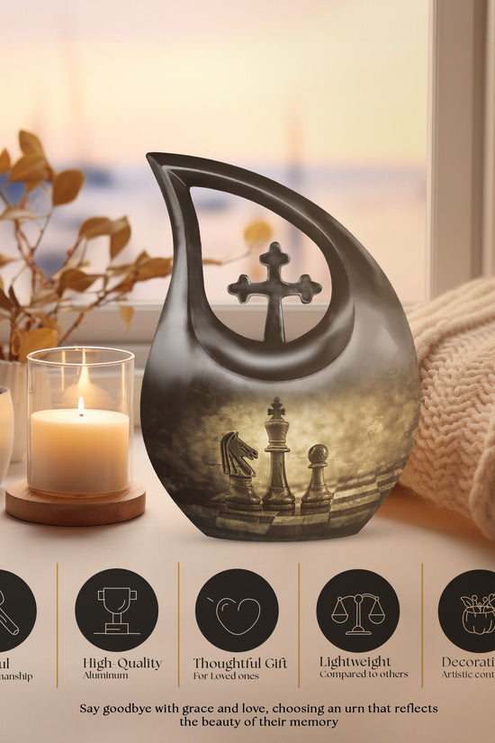 Chess Urns For Ashes - Adult Urns Women
