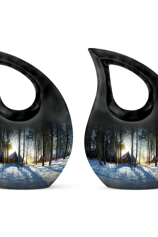 Snowflakes Urns For Ashes - Urns Women Human Ashes