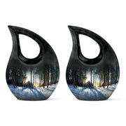 Snowflakes Urns For Ashes - Urns Women Human Ashes