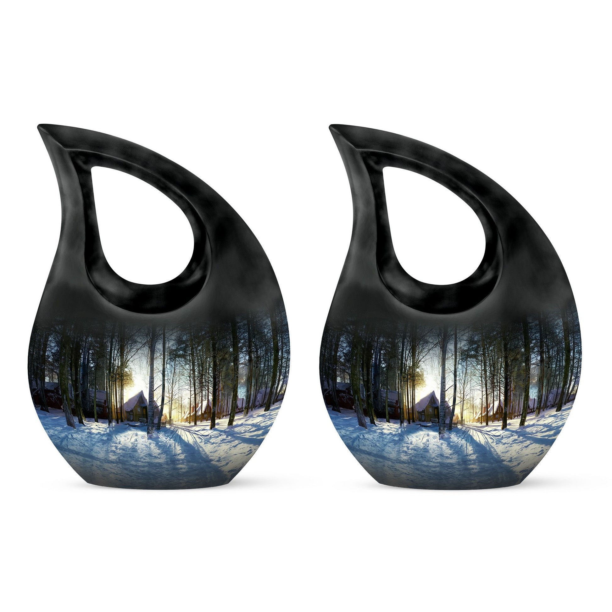 Snowflakes Urns For Ashes - Urns Women Human Ashes