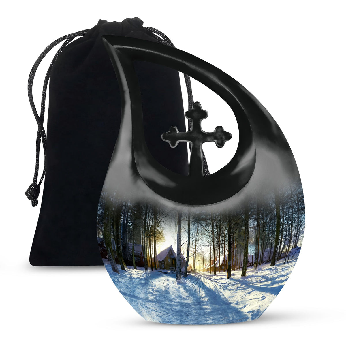 Snowflakes Urns For Ashes - Urns Women Human Ashes