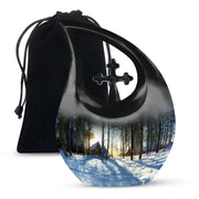 Snowflakes Urns For Ashes - Urns Women Human Ashes