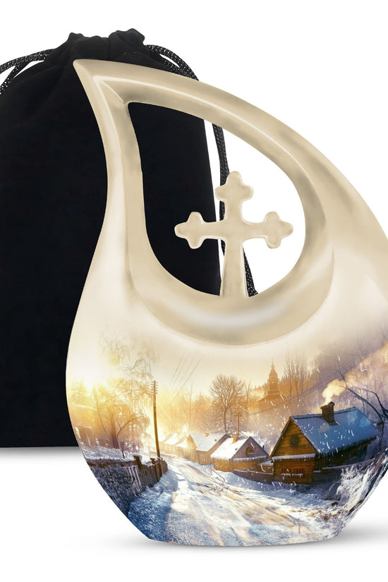 Snowflakes Urns For Ashes - Urn Ashes Men