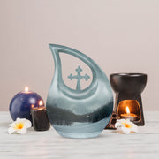 Snowflakes Urns For Ashes - Small Urn For Ashes Adult Male