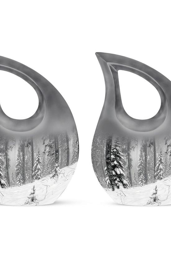 Snowflakes Urns For Ashes - Urns For Ashes Adult Male