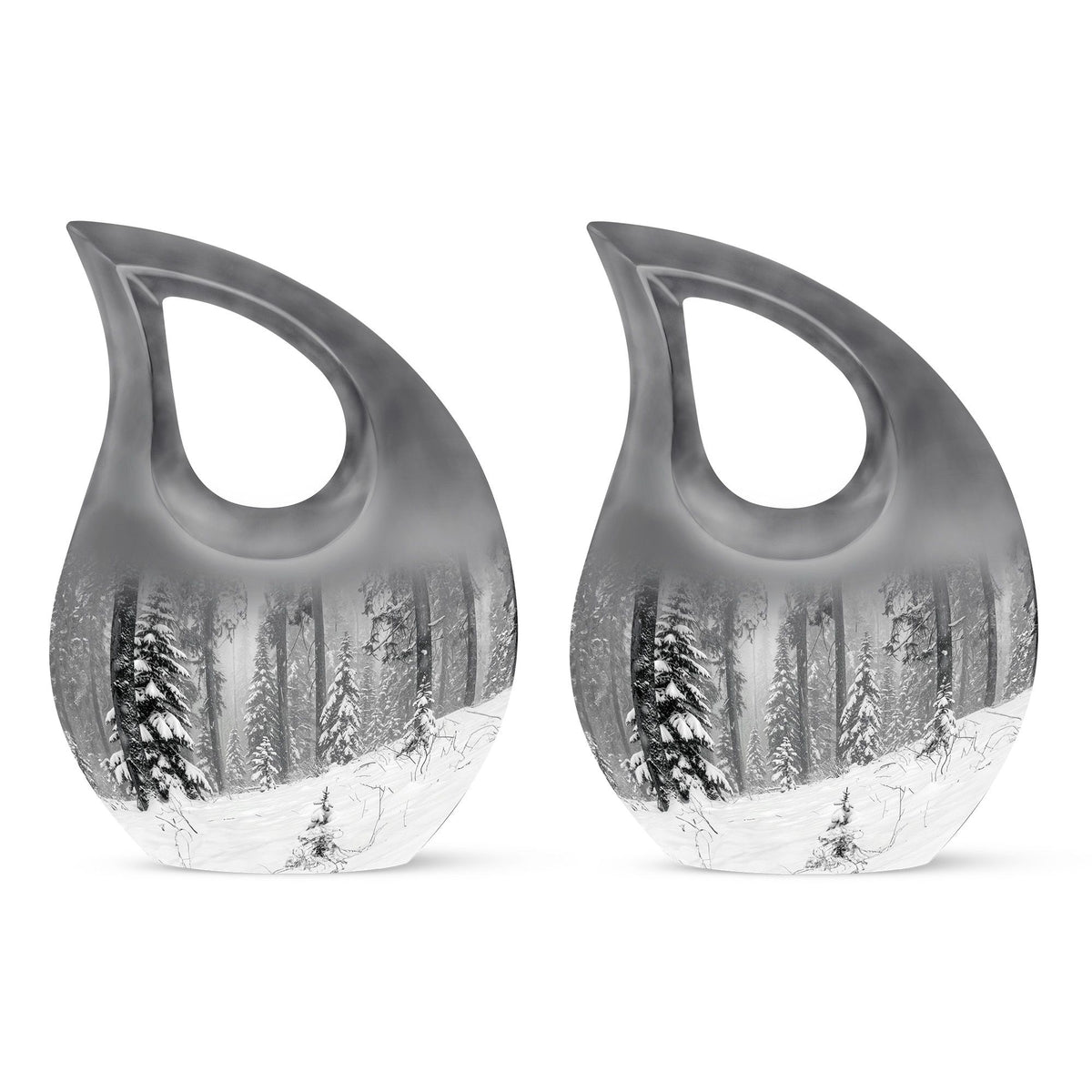 Snowflakes Urns For Ashes - Urns For Ashes Adult Male
