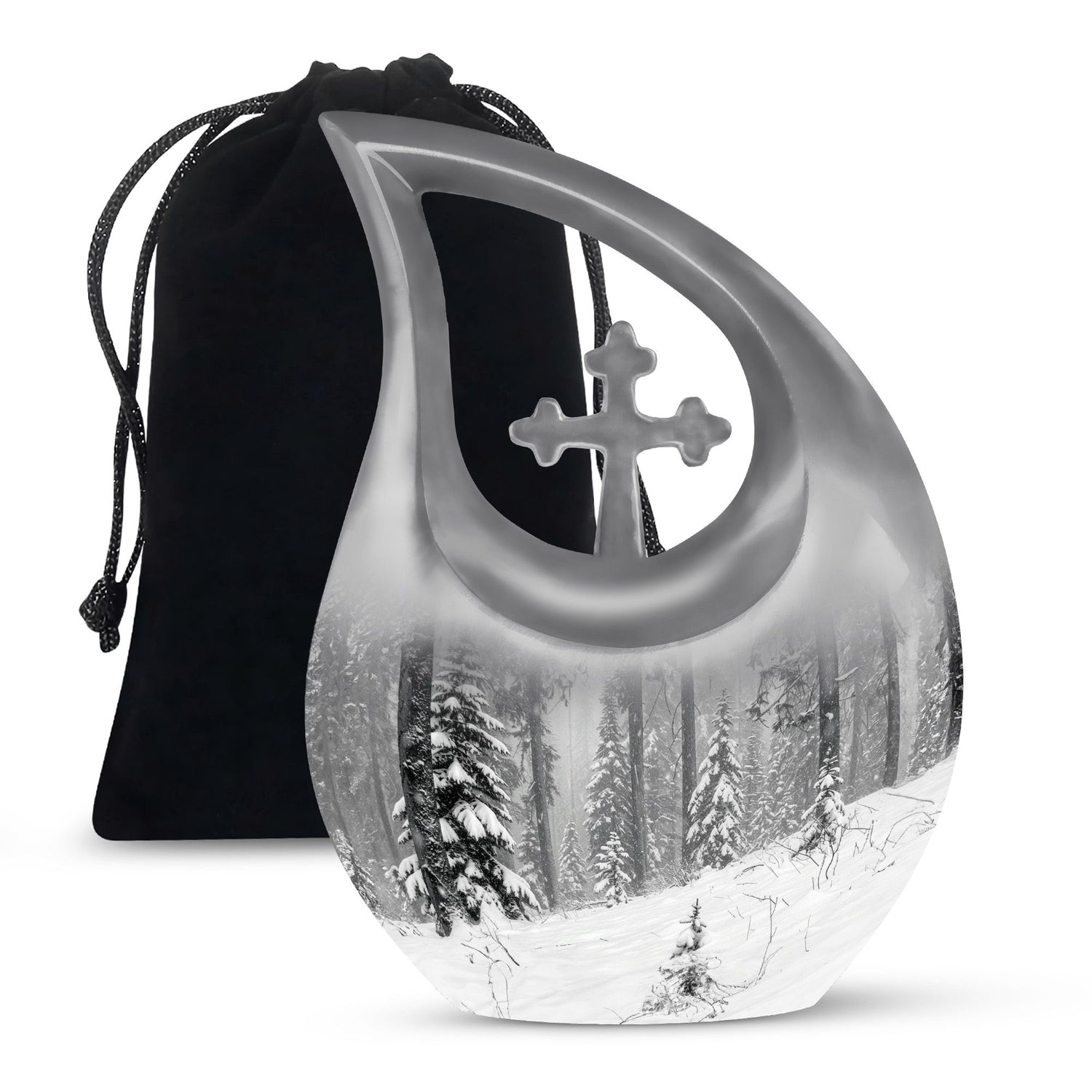 Snowflakes Urns For Ashes - Urns For Ashes Adult Male