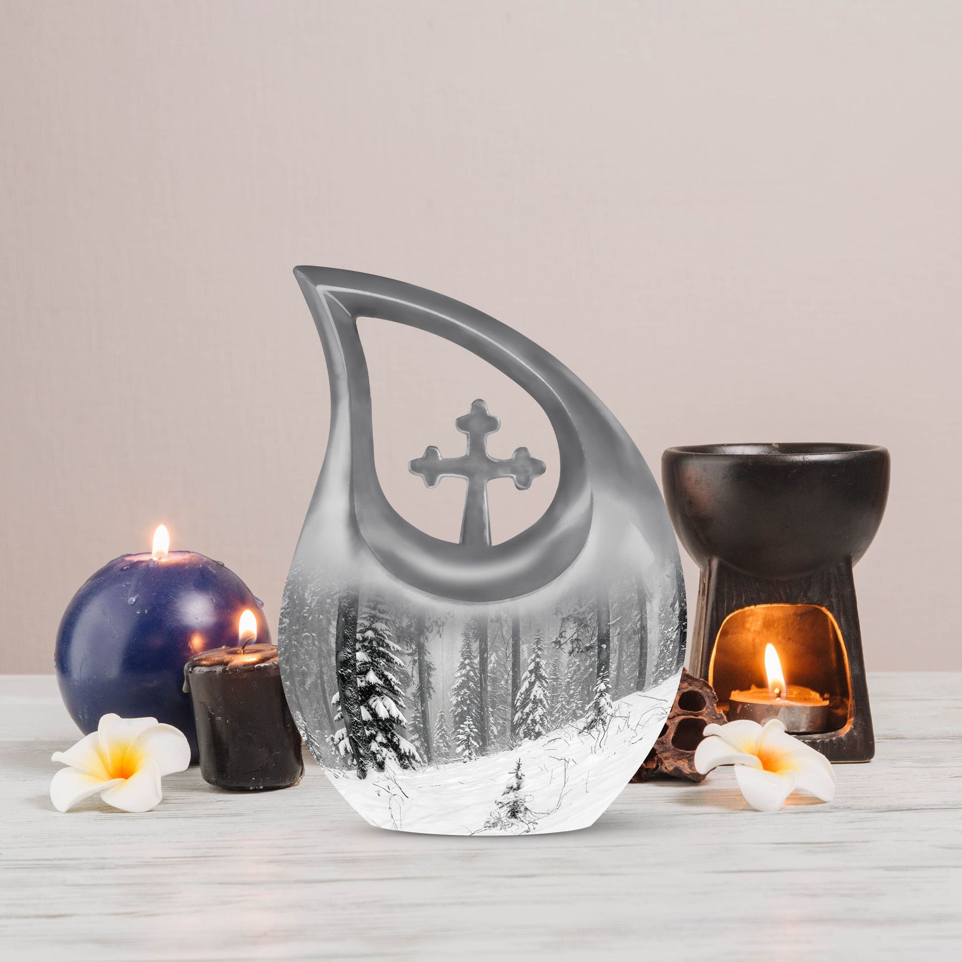 Snowflakes Urns For Ashes - Urns For Ashes Adult Male
