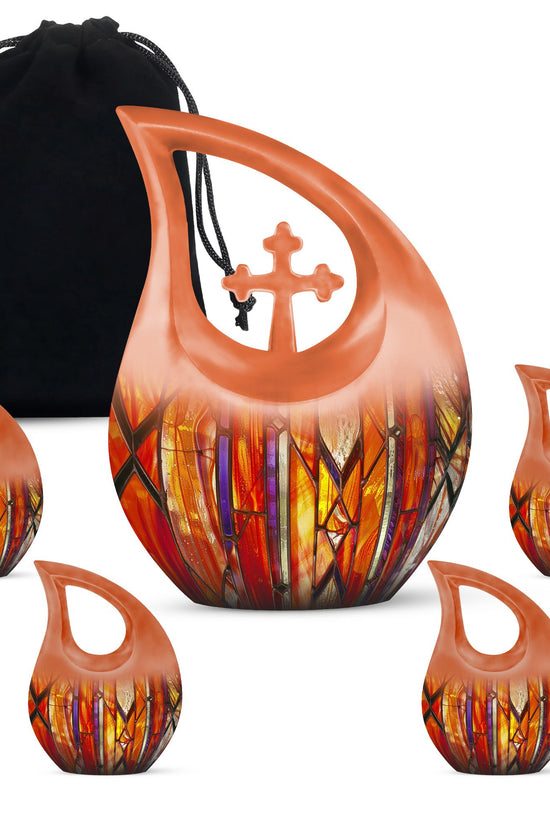 Stained Glass Urns For Ashes - Urn For Ashes Adult Male Small Keepsake