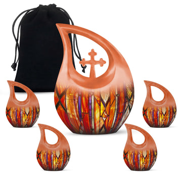 Large Urn With 4 Keepsake