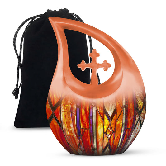 Stained Glass Urns For Ashes - Urn For Ashes Adult Male Small Keepsake