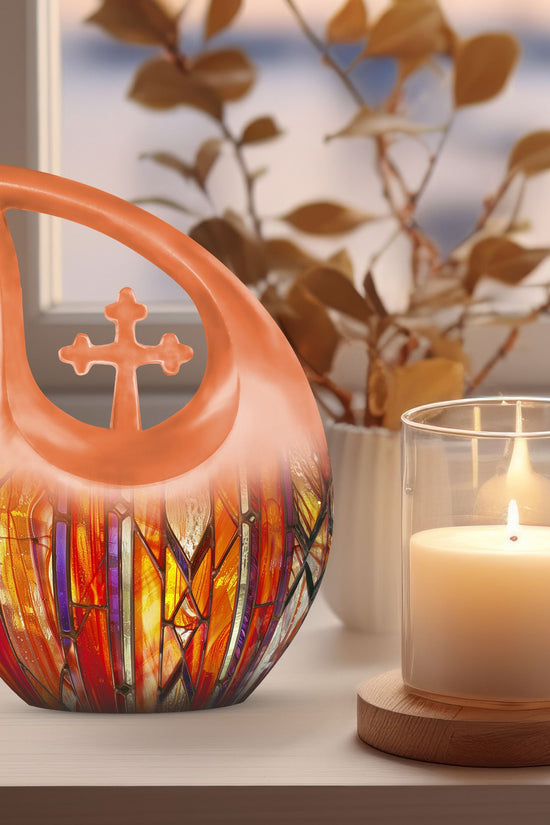 Stained Glass Urns For Ashes - Urn For Ashes Adult Male Small Keepsake