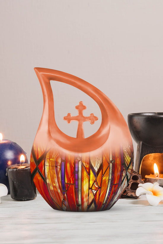 Stained Glass Urns For Ashes - Urn For Ashes Adult Male Small Keepsake