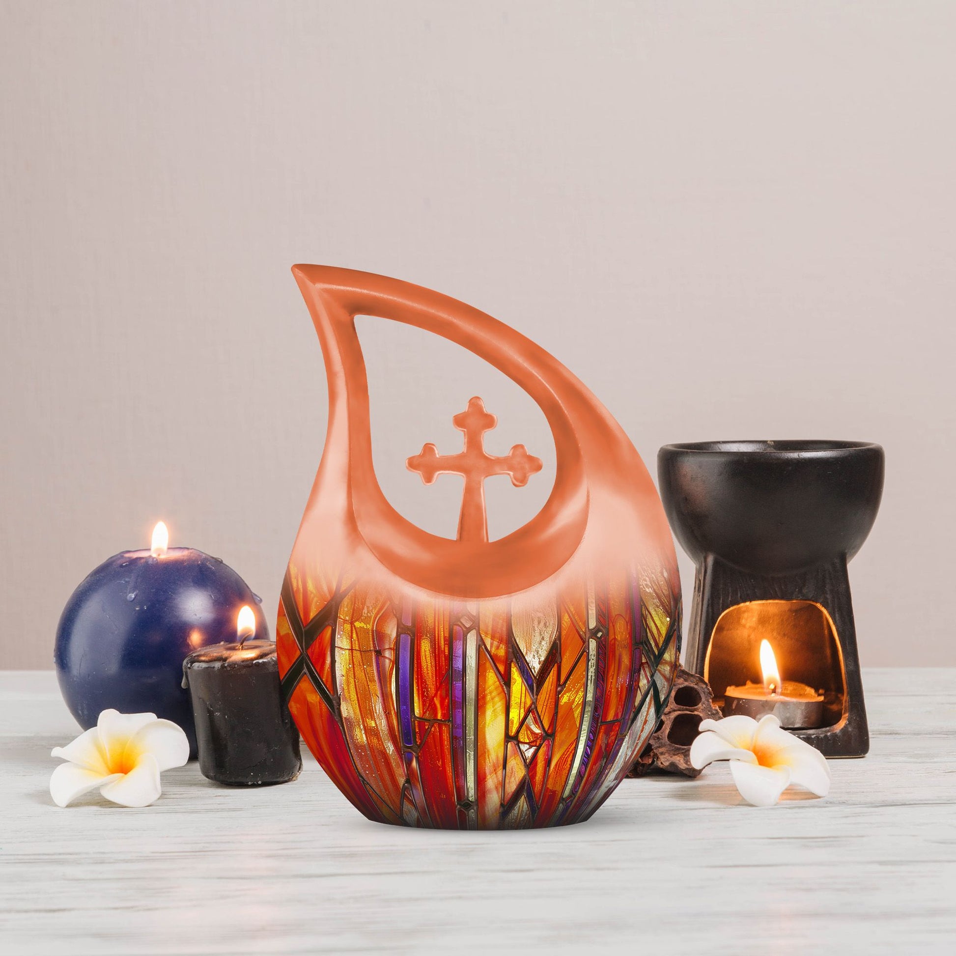 Stained Glass Urns For Ashes - Urn For Ashes Adult Male Small Keepsake