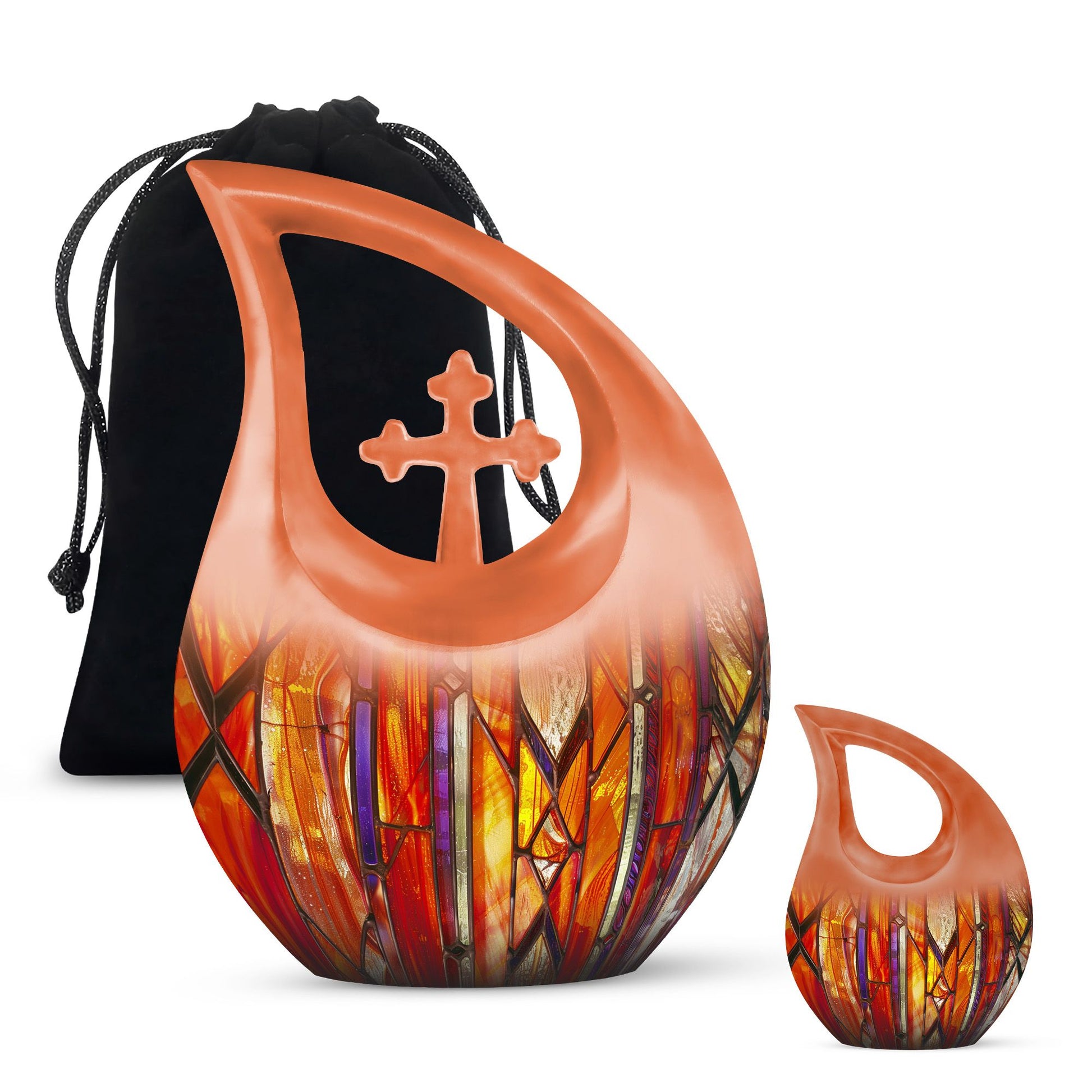Stained Glass Urns For Ashes - Urn For Ashes Adult Male Small Keepsake