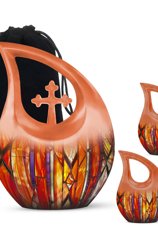 Stained Glass Urns For Ashes - Urn For Ashes Adult Male Small Keepsake