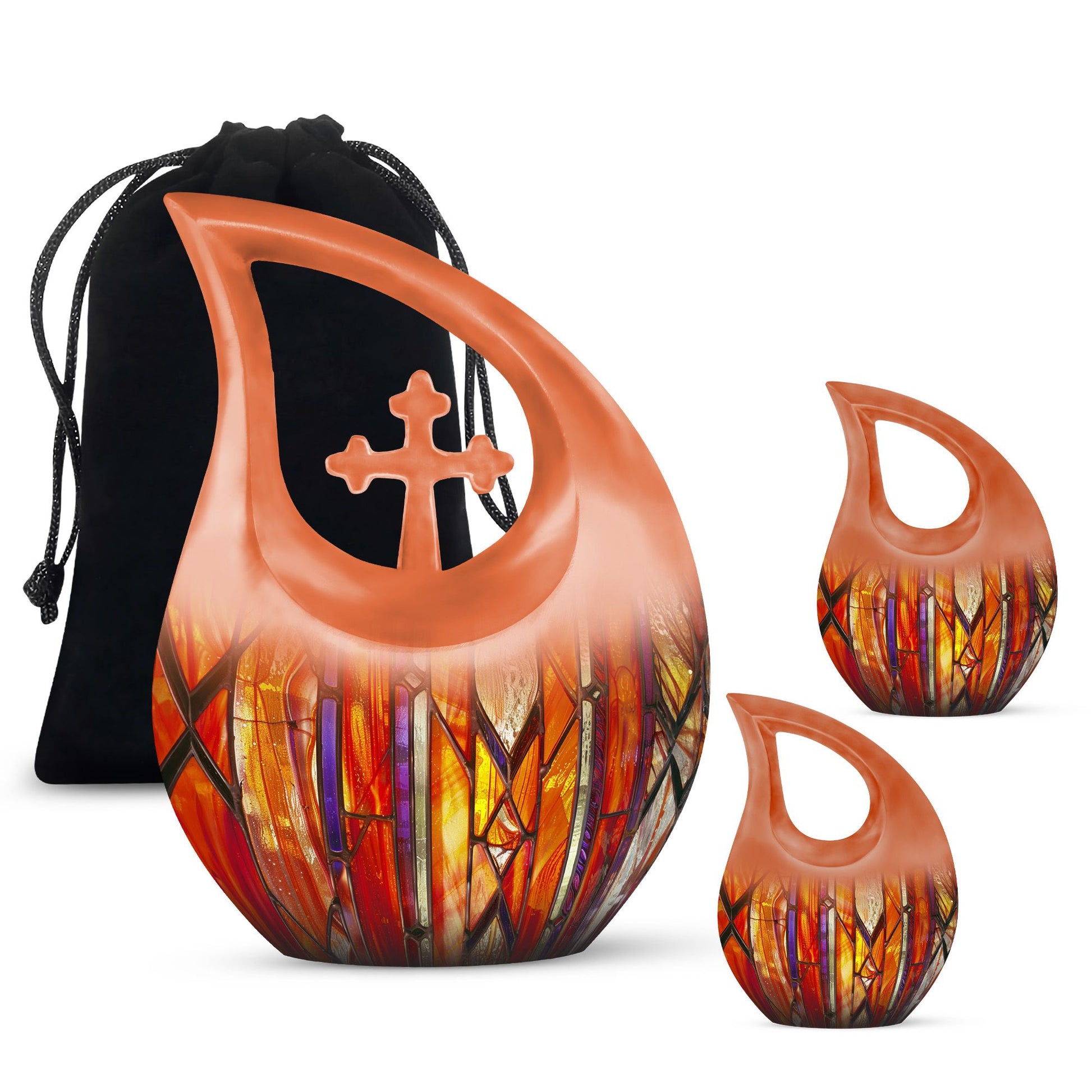 Stained Glass Urns For Ashes - Urn For Ashes Adult Male Small Keepsake