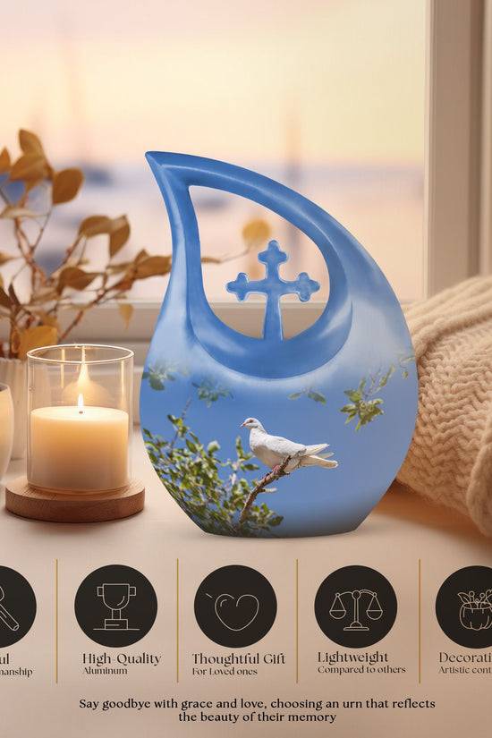 Dove Urns For Ashes - Urns For Adult Male Ashes