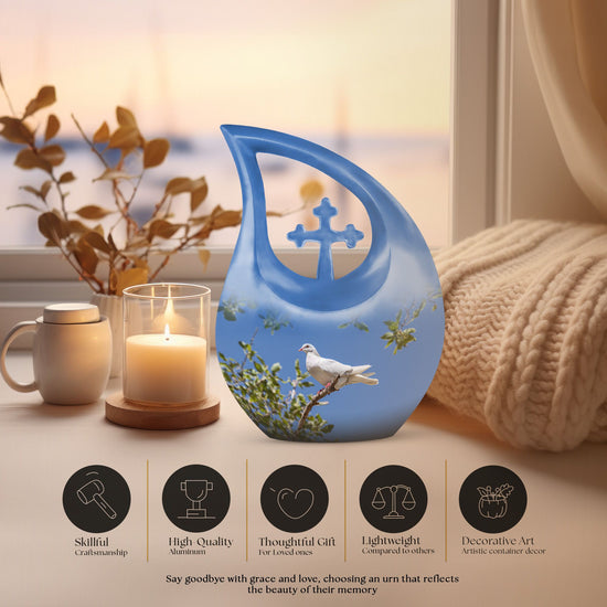 Dove Urns For Ashes - Urns For Adult Male Ashes