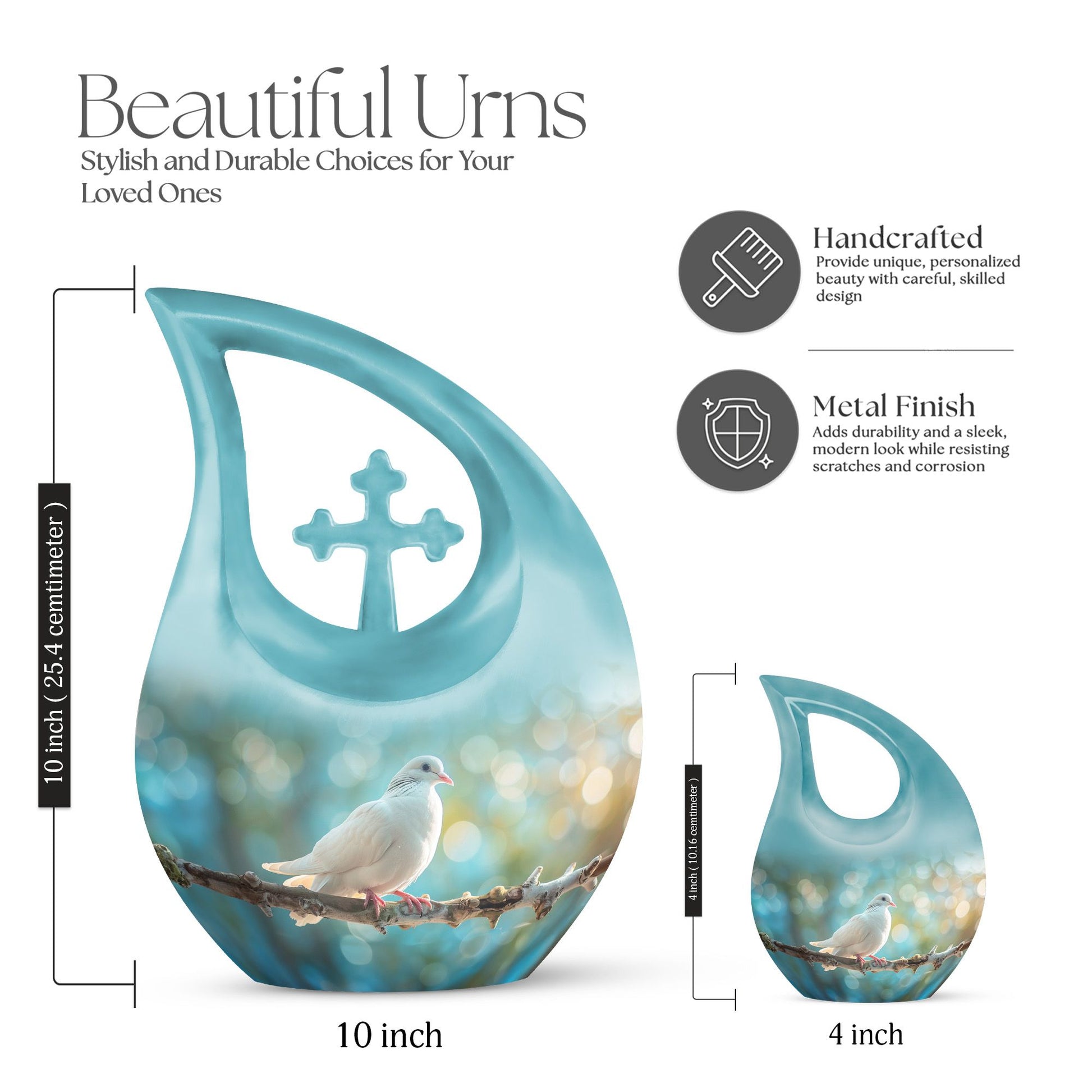 Dove Urns For Ashes - Small Urns For Ashes Adult Male