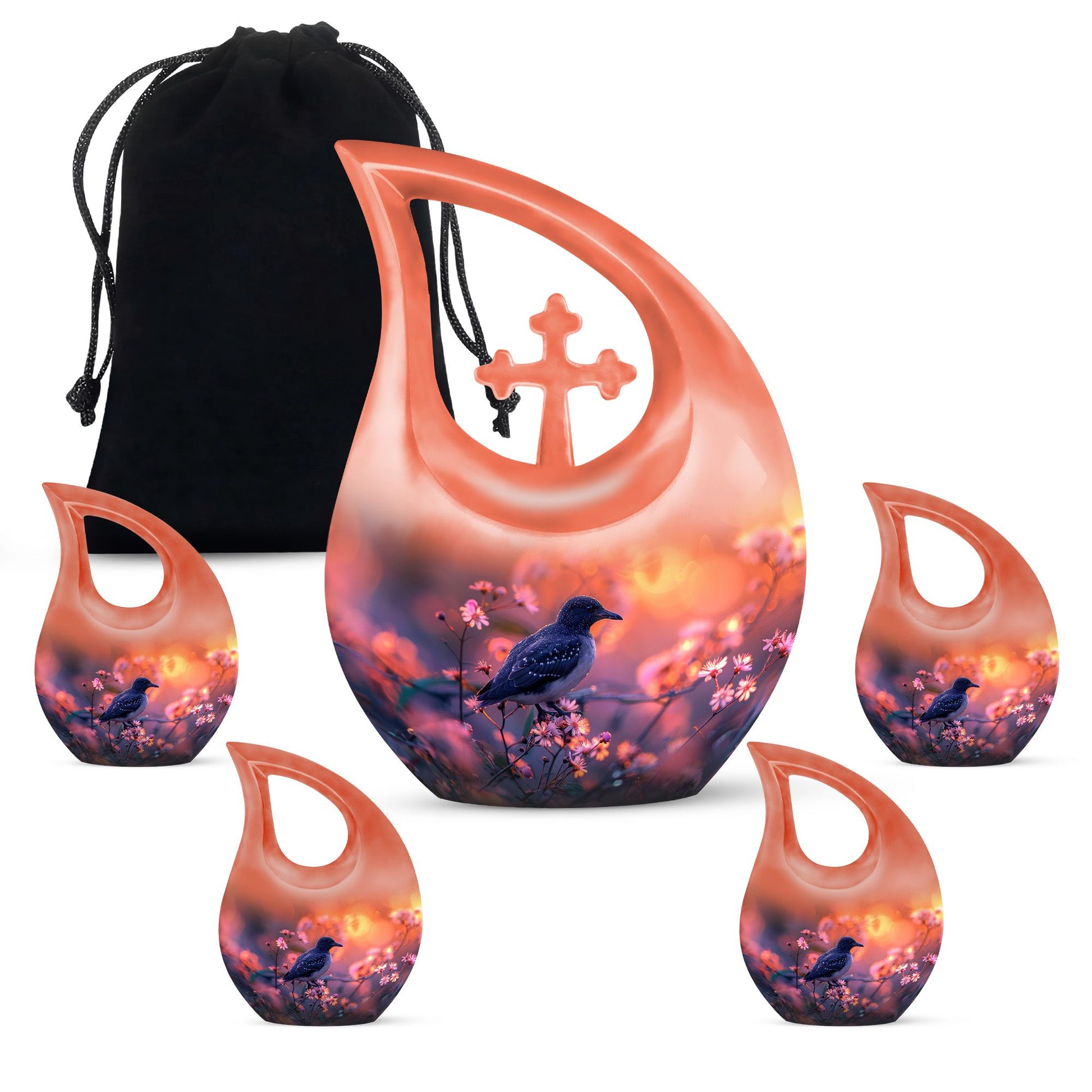 Puffin Bird Urns For Ashes - Small Urns For Adult Male