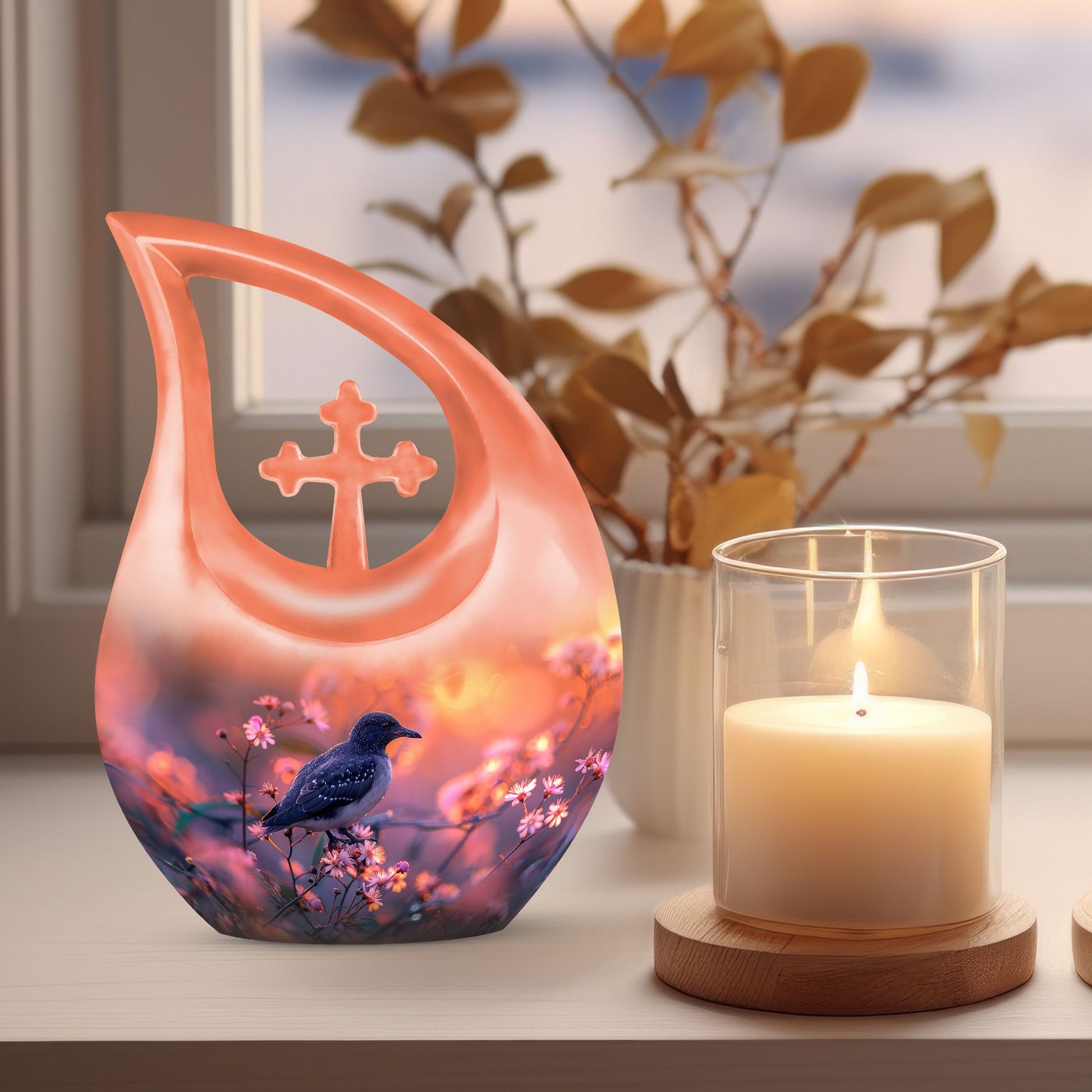 Puffin Bird Urns For Ashes - Small Urns For Adult Male