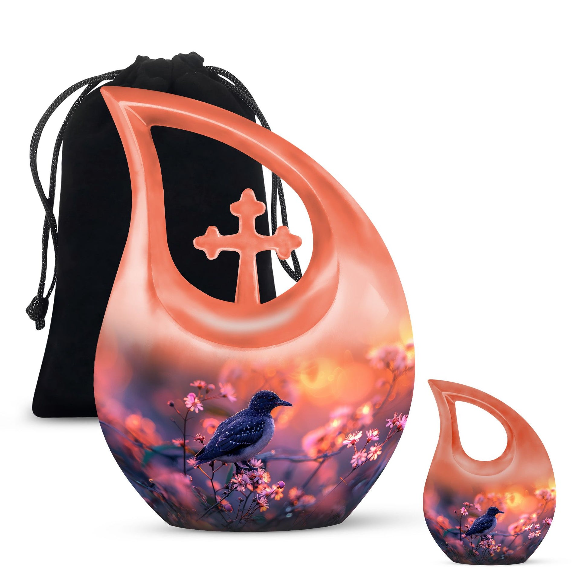 Puffin Bird Urns For Ashes - Small Urns For Adult Male