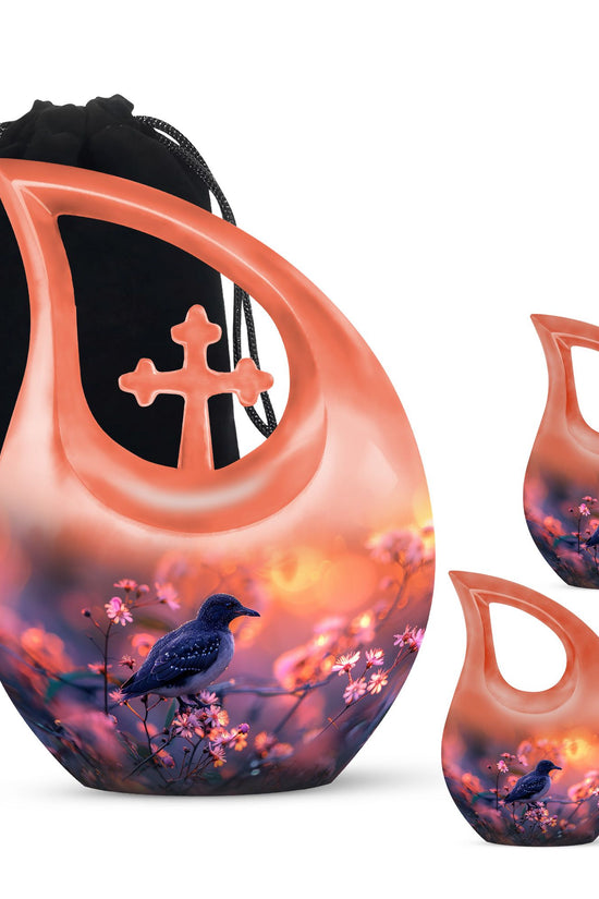 Puffin Bird Urns For Ashes - Small Urns For Adult Male