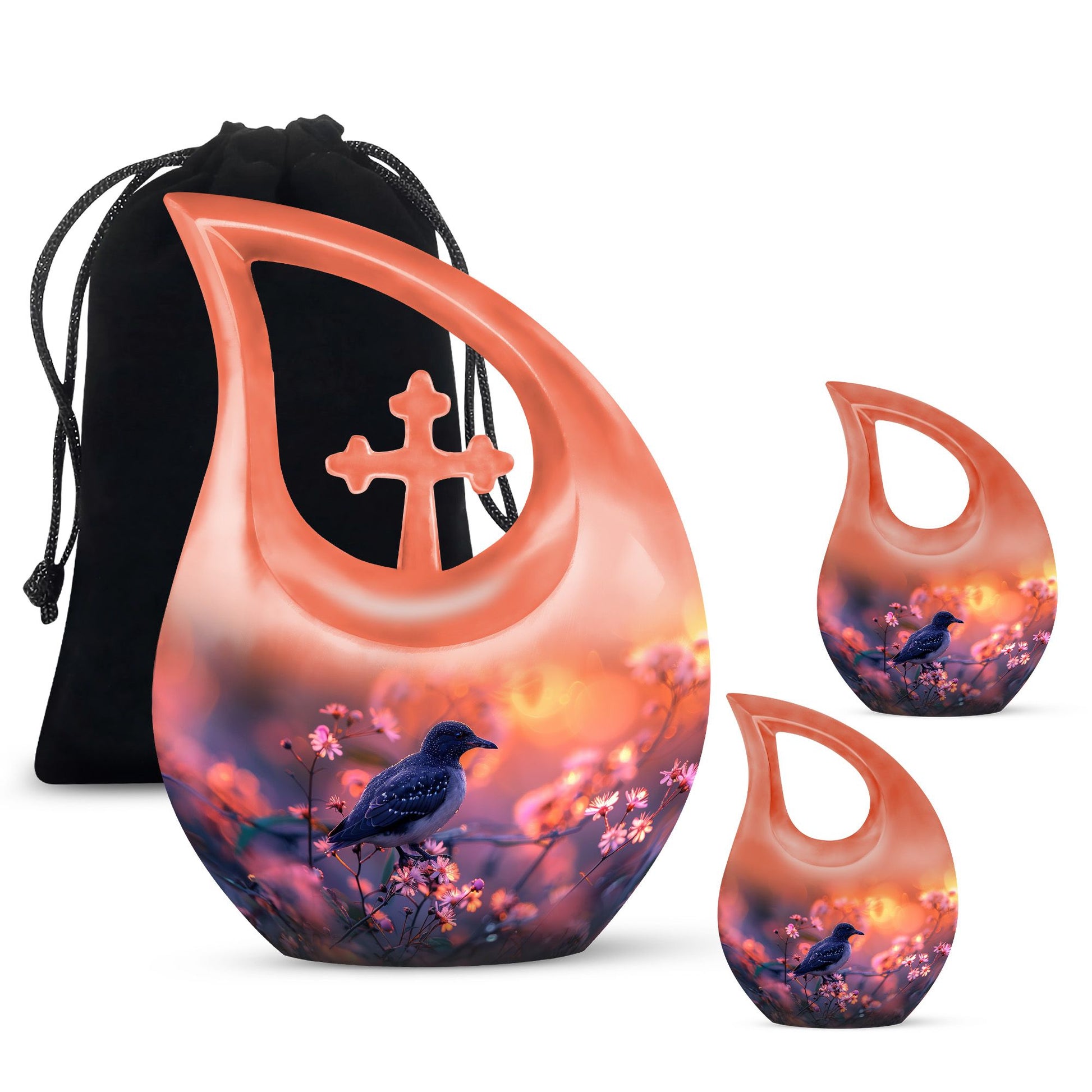 Puffin Bird Urns For Ashes - Small Urns For Adult Male