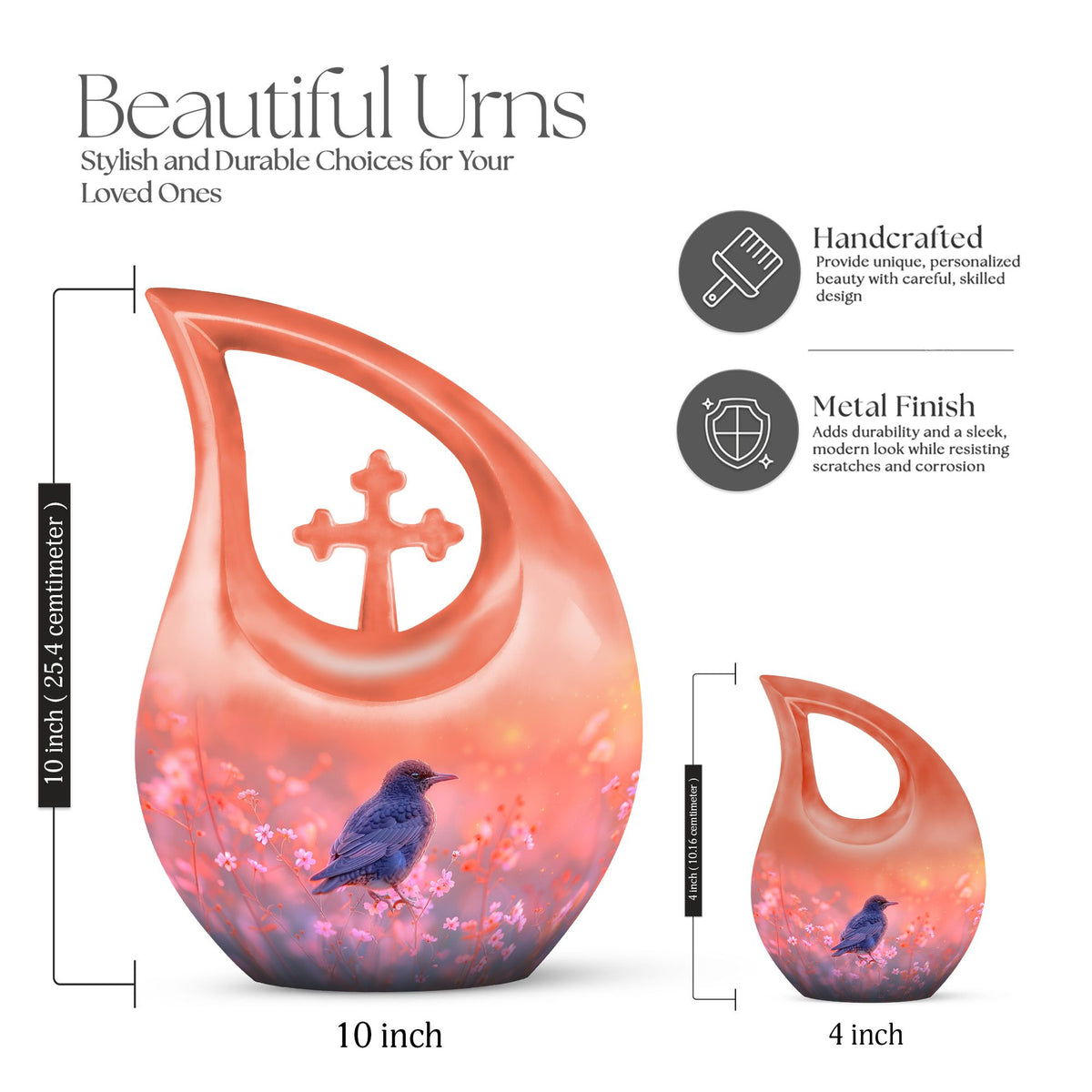 Puffin Bird Urns For Ashes - Urns For Adult Female Mom