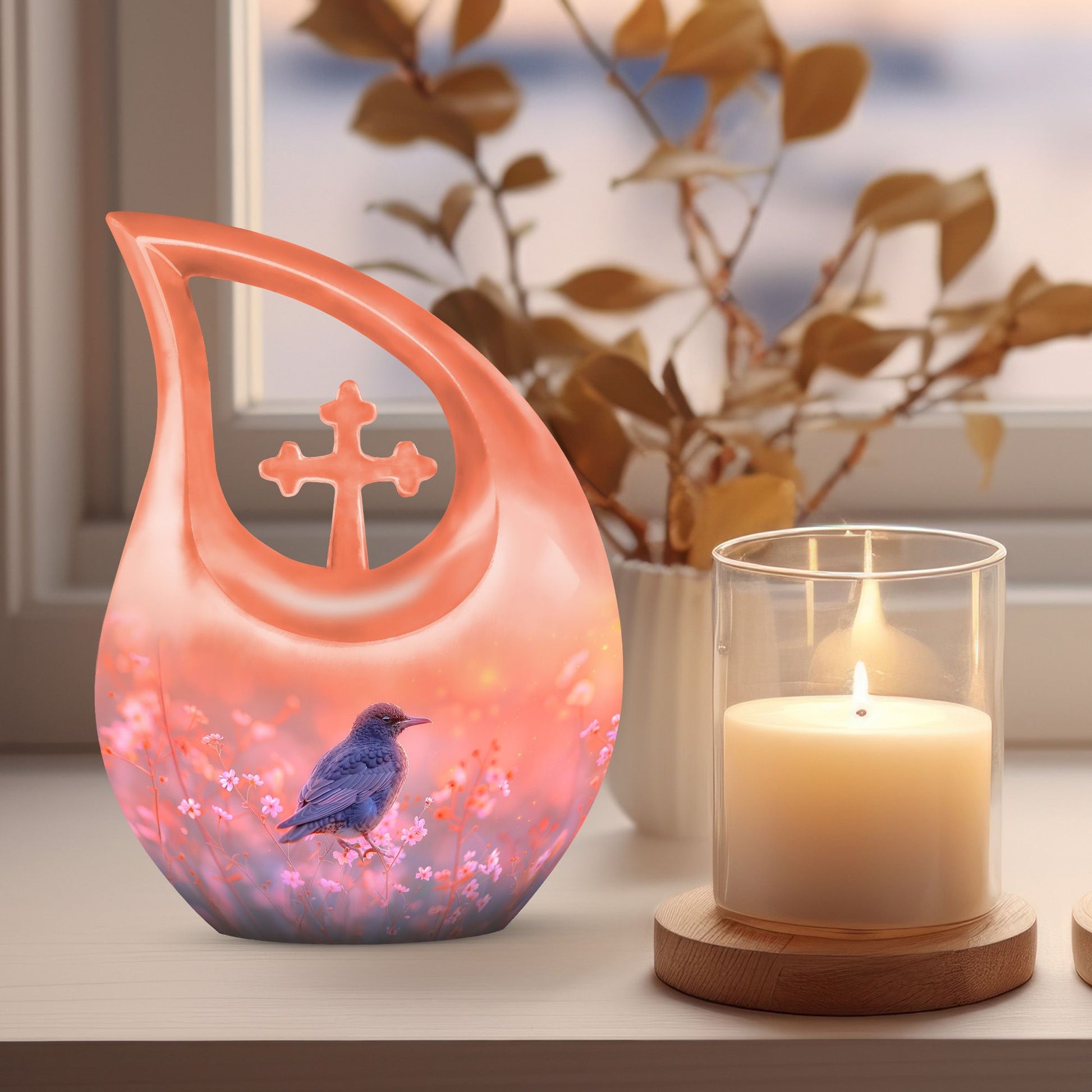 Puffin Bird Urns For Ashes - Urns For Adult Female Mom
