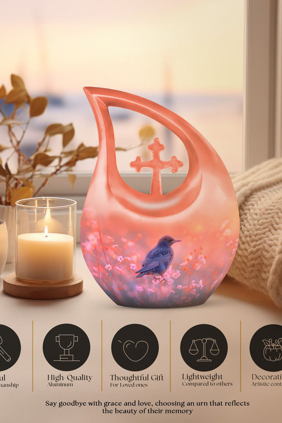 Puffin Bird Urns For Ashes - Urns For Adult Female Mom