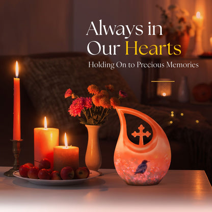 Puffin Bird Urns For Ashes - Urns For Adult Female Mom