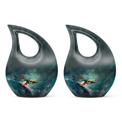 Puffin Bird Urns For Ashes - Urns For Ashes Adult Female Mom