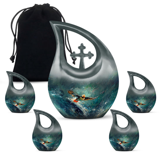 Puffin Bird Urns For Ashes - Urns For Ashes Adult Female Mom