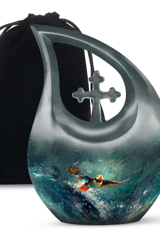 Puffin Bird Urns For Ashes - Urns For Ashes Adult Female Mom