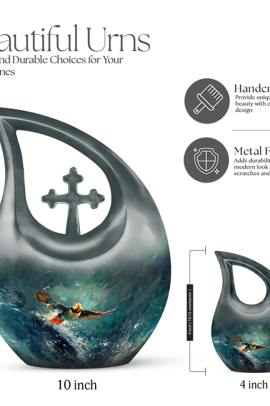 Puffin Bird Urns For Ashes - Urns For Ashes Adult Female Mom